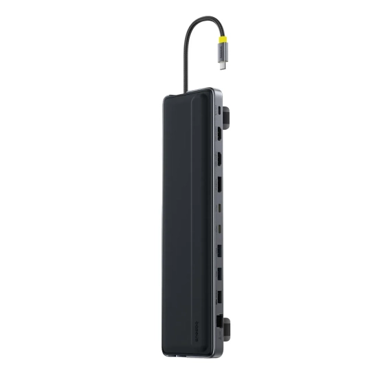 Stacja dokująca Baseus EliteJoy EH3 12w1 USB-C szara