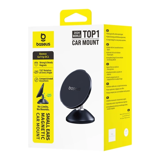 Baseus GoTrip DC1 uchwyt magnetyczny MagSafe czarny