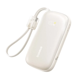 Powerbank 10000mAh 45W FC21 Qpow 3 Ultra z wyświetlaczem kablem USB-C