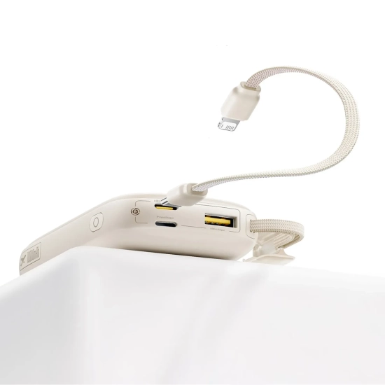 Powerbank 10000mAh 45W FC21 Qpow 3 Ultra z wyświetlaczem kablem USB-C