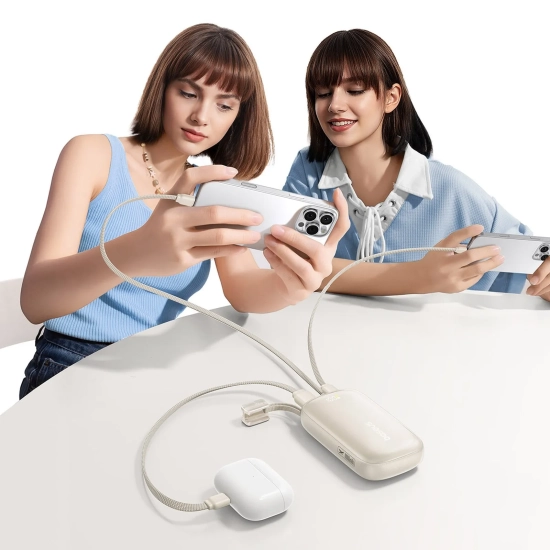 Baseus Powerbank FC21 Qpow 3 Ultra 10000 mAh 45 W Lightning tytanowy