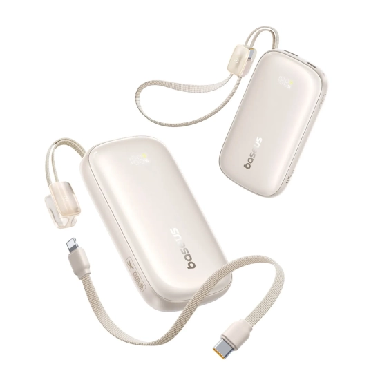 Baseus Powerbank FC21 Qpow 3 Ultra 10000 mAh 45 W Lightning tytanowy