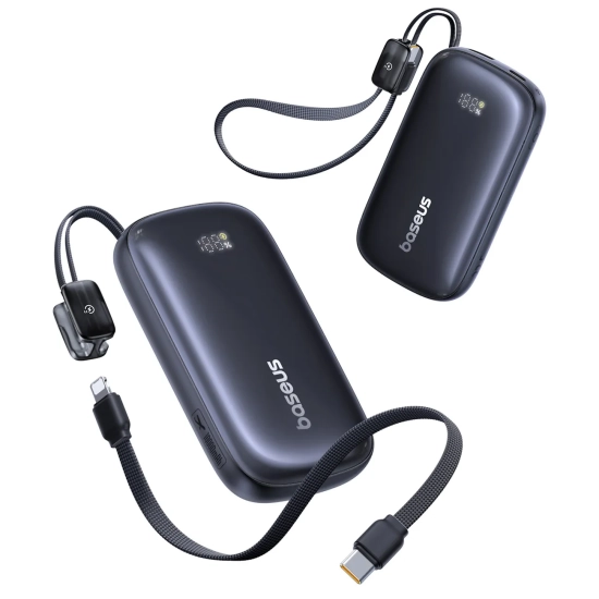 Baseus EnerFill FC21 QPow3 Ultra powerbank 10000 mAh 22.5 W czarny