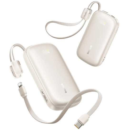 Powerbank 20000mAh 22.5W z wyświetlaczem kablem EnerFill FC21 Qpow 3 Ultra