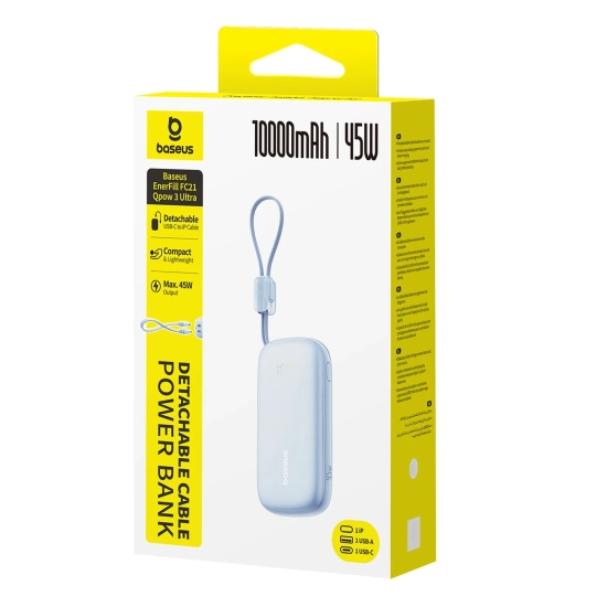 Baseus Powerbank EnerFill FC21 10000 mAh 45 W Lightning
