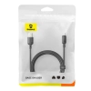 Kabel Baseus Silky USB-A – USB-C 3A 1 m czarny