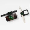Powerbank 2w1 10000mAh USB-C do iPhona Apple Watch MagSafe 27W z kablem