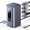 HUB Stacja dokująca 11w1 USB-C HDMI DP USB-A USB-C RJ45 PD mini jack 3.5mm