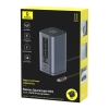 HUB Stacja dokująca 11w1 USB-C HDMI DP USB-A USB-C RJ45 PD mini jack 3.5mm