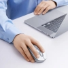 Baseus Mysz Bluetooth F02 ergonomiczna biała