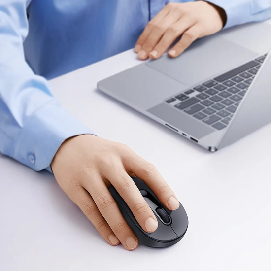 Baseus Mysz Bluetooth F02 ergonomiczna czarna