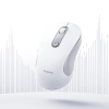 Baseus Mysz bezprzewodowa F02 2,4 GHz biała