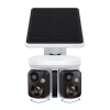 Baseus Security X1 Pro kamera IP 3K solarna biała