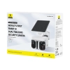 Baseus Security X1 Pro kamera IP 3K solarna biała