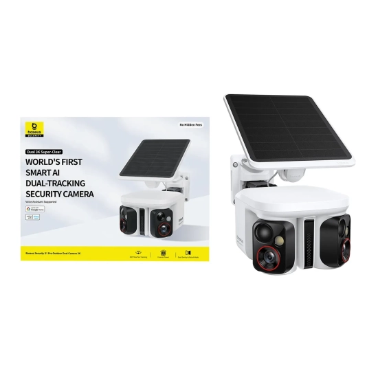 Kamera zewnętrzna Baseus Security X1 Pro 3K solarna IP65