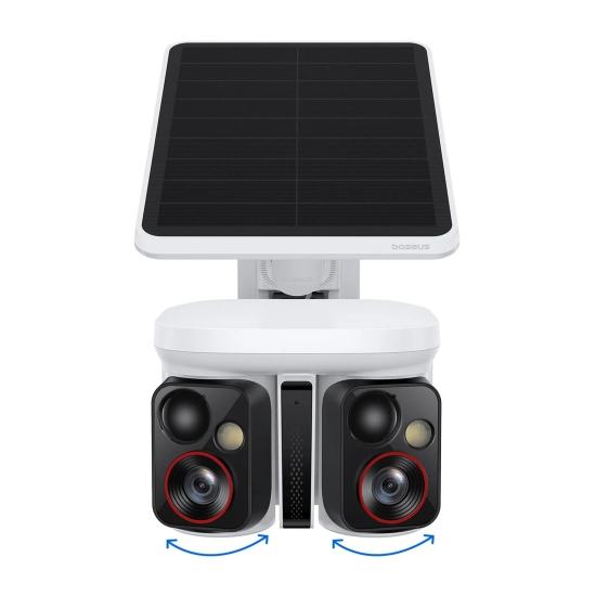 Baseus Security X1 Pro kamera IP 3K solarna biała