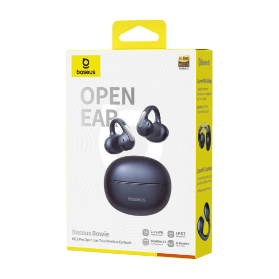 Baseus Słuchawki Bowie MC1 Pro OWS Bluetooth 6.0 czarne