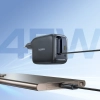 Ładowarka sieciowa USB-C ze zwijanym kablem USB-C EnerCore CJ11 45W
