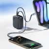 Ładowarka sieciowa USB-C ze zwijanym kablem USB-C EnerCore CJ11 45W