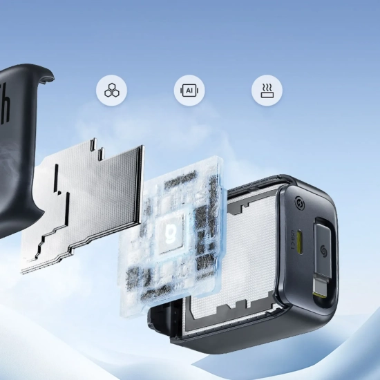 Ładowarka sieciowa USB-C ze zwijanym kablem USB-C EnerCore CJ11 45W