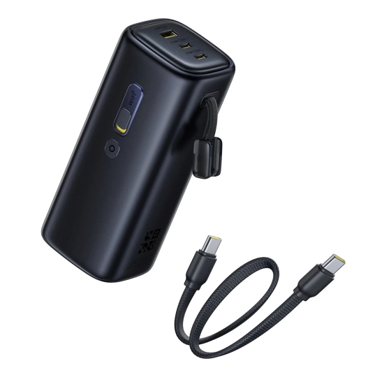 Baseus powerbank 20000 mAh 67 W czarny