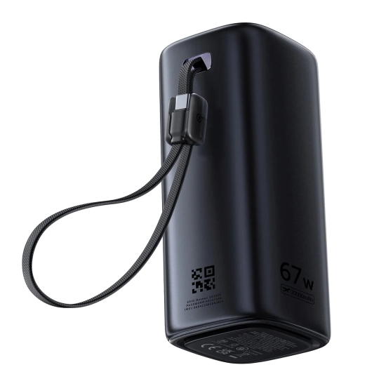 Baseus powerbank 20000 mAh 67 W czarny
