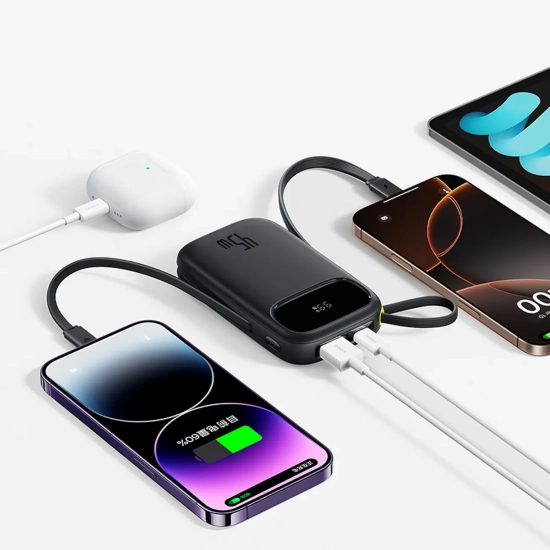 Baseus EnerFill FC31 powerbank 10000 mAh 45 W czarny