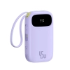 Baseus EnerFill FC31 powerbank 20000mAh 45W fioletowy — wariant produktu marki Baseus, kolor fioletowy, pojemność 20000m