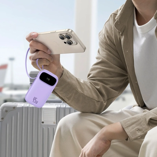 Baseus EnerFill FC31 powerbank 20000 mAh 45 W fioletowy