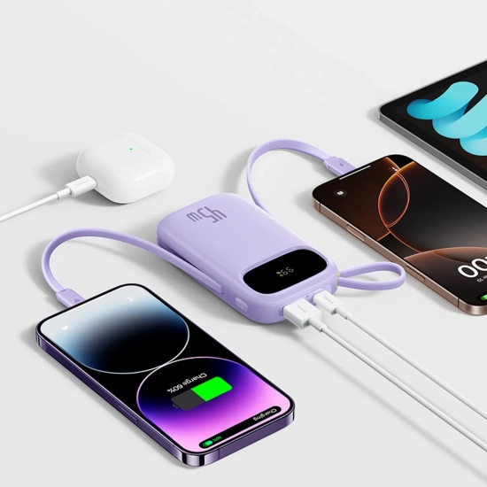 Baseus EnerFill FC31 powerbank 20000 mAh 45 W fioletowy
