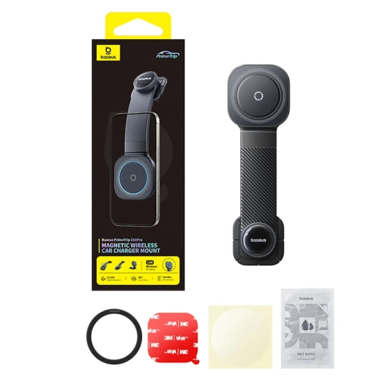 Baseus Uchwyt samochodowy PrimeTrip C03PRO 15 W MagSafe