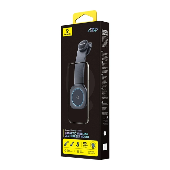 Baseus Uchwyt samochodowy PrimeTrip C03PRO 15 W MagSafe