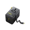 Baseus Adapter podróżny EnerCore CG11 70 W 6w1 czarny
