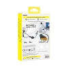 Baseus Free2Pull Mini USB-C – 2× USB-C 100 W 1,2 m czarny