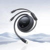 Baseus Free2Pull Mini USB-C – 2× USB-C 100 W 1,2 m czarny