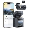 Baseus PrimeTrip VD1 Pro kamera 4K + 1080p Wi-Fi 6 GPS