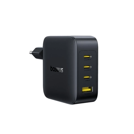 Baseus EnerFill FH11 ładowarka sieciowa 140 W GaN 3x USB-C czarna