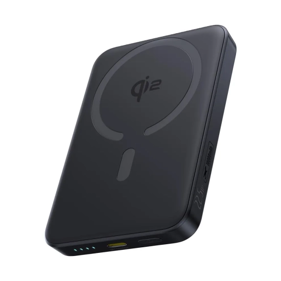 Baseus EnerFill FM12 powerbank 10000mAh 22.5W magnetyczny czarny — wariant produktu marki Baseus, kolor czarny, pojemnoś