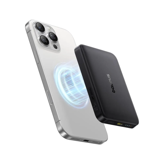 Baseus EnerFill FM12 powerbank 10000 mAh 22.5 W magnetyczny czarny