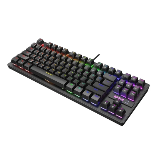 Klawiatura Marvo KG901 przewodowa (USB) CZ/SK, czarna mechaniczna