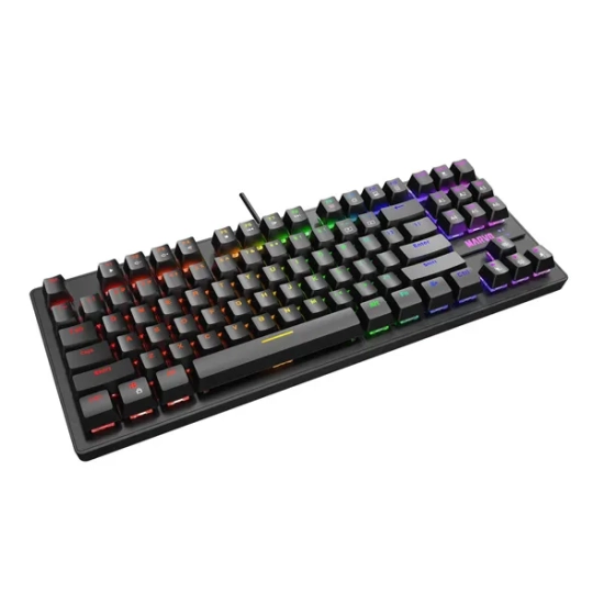 Klawiatura Marvo KG901 przewodowa (USB) CZ/SK, czarna mechaniczna