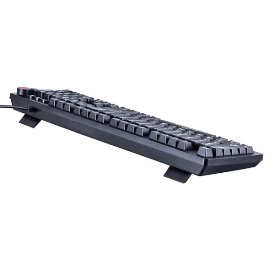 Klawiatura Marvo przewodowa (USB) US, czarna mechaniczna KG917