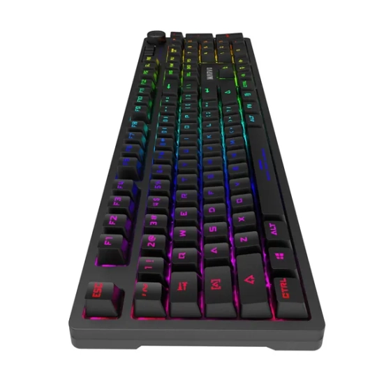 Klawiatura Marvo przewodowa (USB) US, czarna mechaniczna KG954 EN