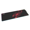 Podkładka pod mysz Marvo RGB, SCORP XL, czarna, 800 × 300 mm, 4 mm, Hub USB