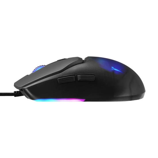 Mysz komputerowa Marvo FIT LITE G1 przewodowa, szara, 12000 DPI