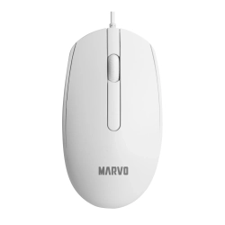 Mysz komputerowa Marvo MS003 przewodowa, biała, 1000 DPI MS003 WH