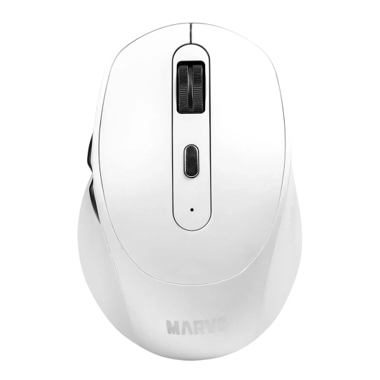 Mysz komputerowa Marvo bezprzewodowa, biała, 1600 DPI WM106W WH