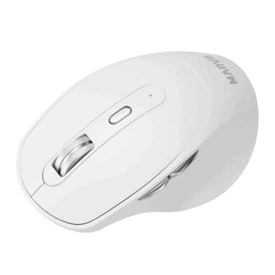 Mysz komputerowa Marvo bezprzewodowa, biała, 1600 DPI WM106W WH