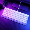 Klawiatura Marvo HECATE 61R przewodowa (USB) US, biała mechaniczna