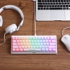 Klawiatura Marvo HECATE 61R przewodowa (USB) US, biała mechaniczna